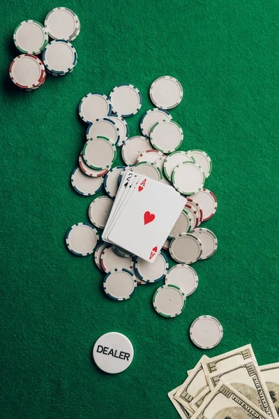 Casino Hold'em betting interface on merdeka365 login